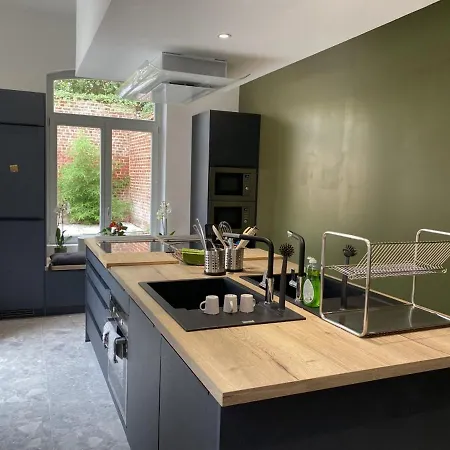 Maison Mimerel Colodge Lägenhetshotell Roubaix